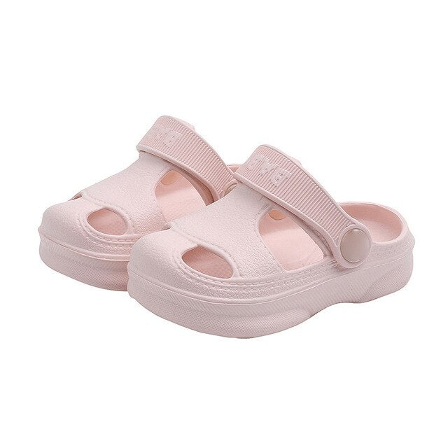 Kid Hole Shoes with Soft Bottom Non-slip