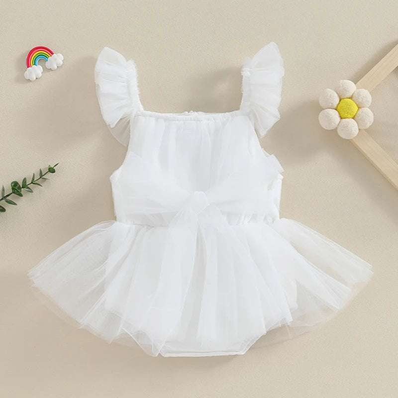 Children's Tulle Summer Dress Jumpsuit