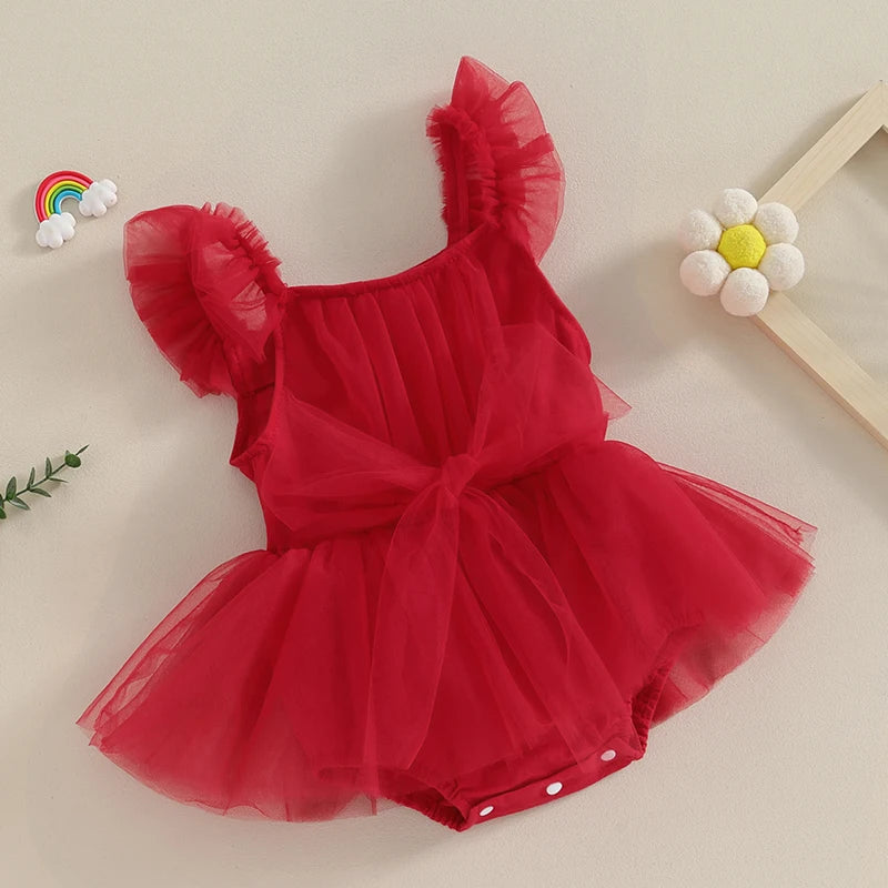 Children's Tulle Summer Dress Jumpsuit