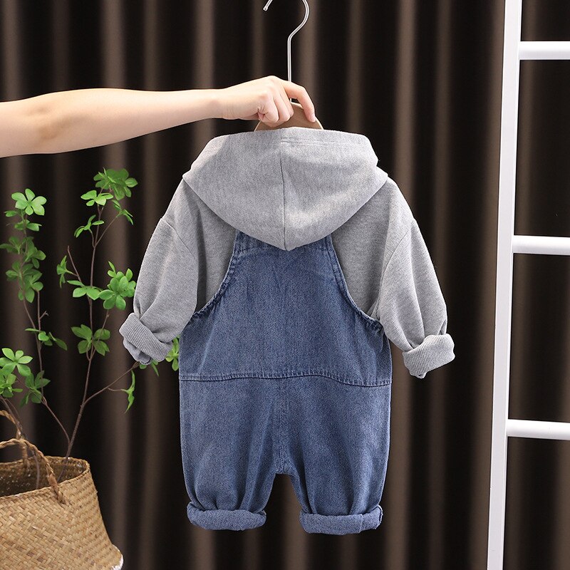 Children's Jumpsuit with Moleton