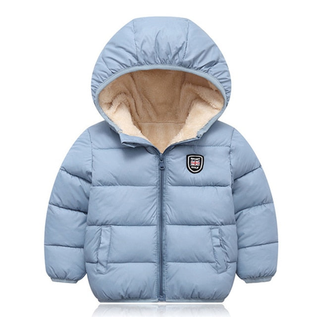 Warm Padded Children's Jacket Colors