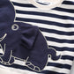 Children's Lettered Elephant Sweatshirt Set
