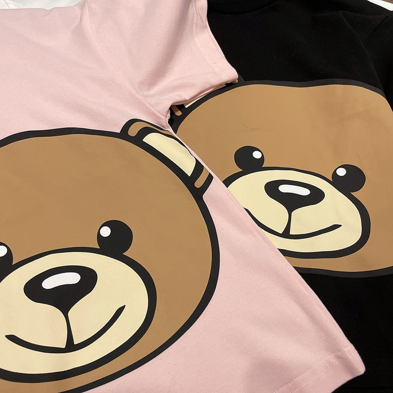 Bear Print T-Shirt