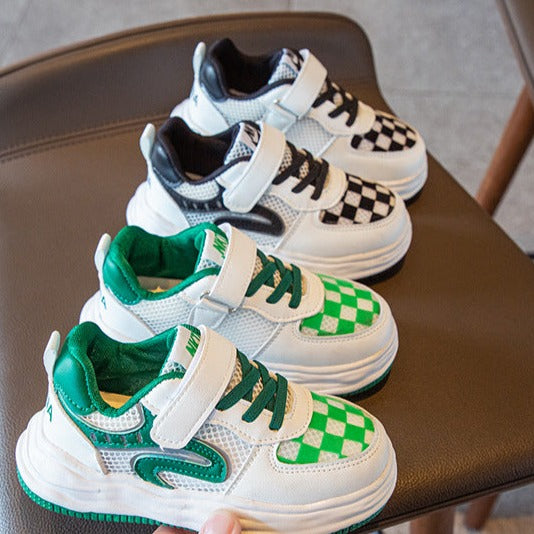 NK Checkered Children’s Sneakers