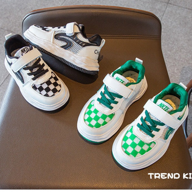 NK Checkered Children’s Sneakers