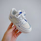 NK Children's Sneakers White Blue