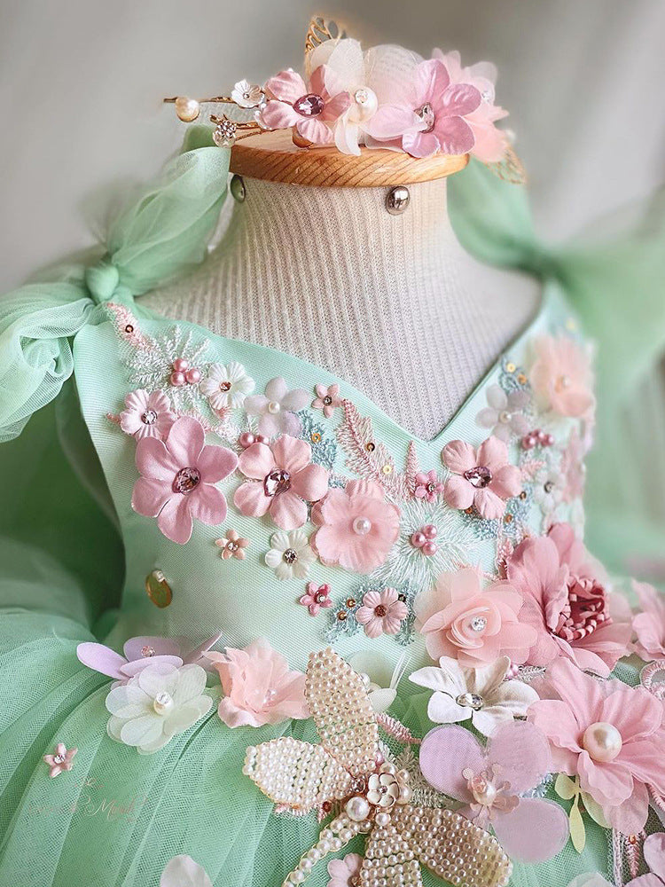 Children's Dress Enchanted Garden