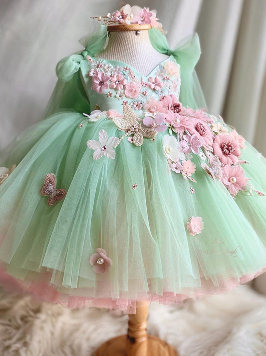 Children's Dress Enchanted Garden