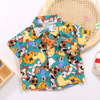 Children's Animal Print Shirt