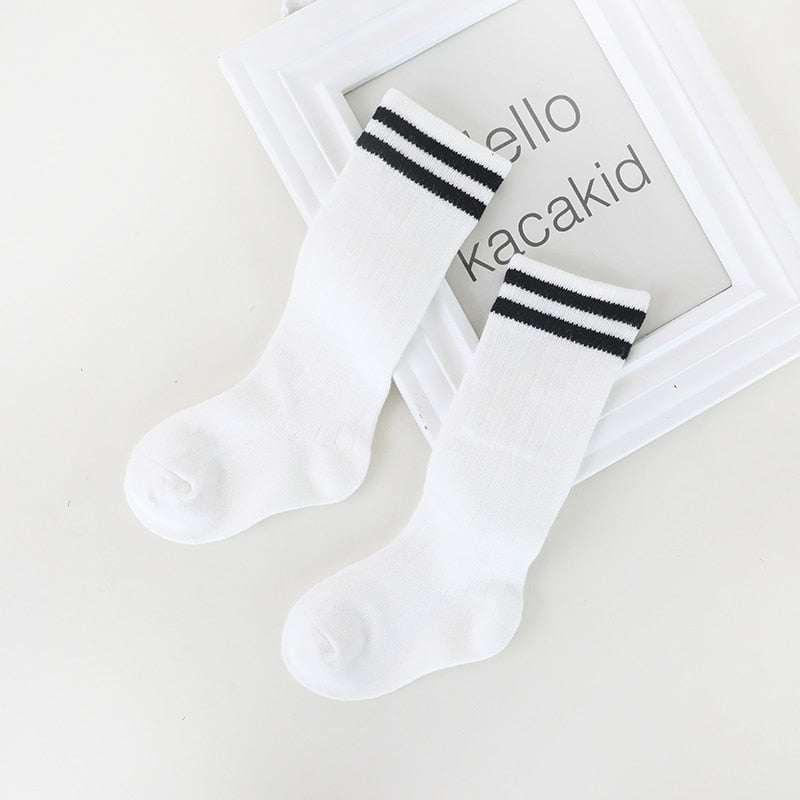 Children's Sock Black and White