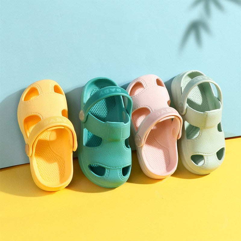 Kid Hole Shoes with Soft Bottom Non-slip