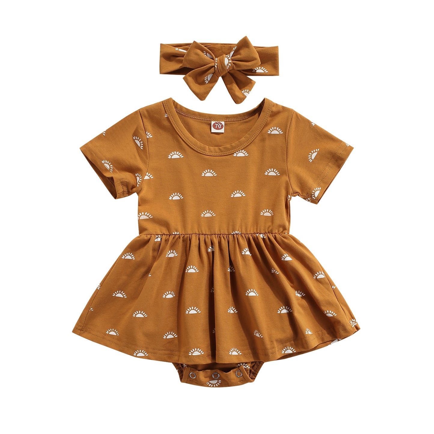 Sun Bodysuit/Romper with Bow