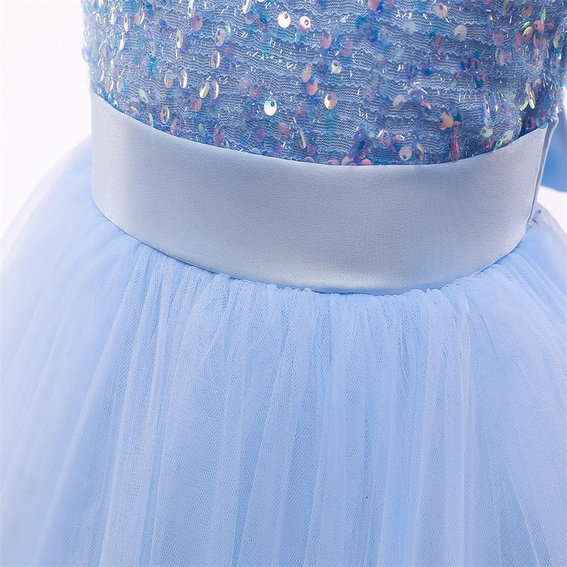 Shiny Tulle Dress