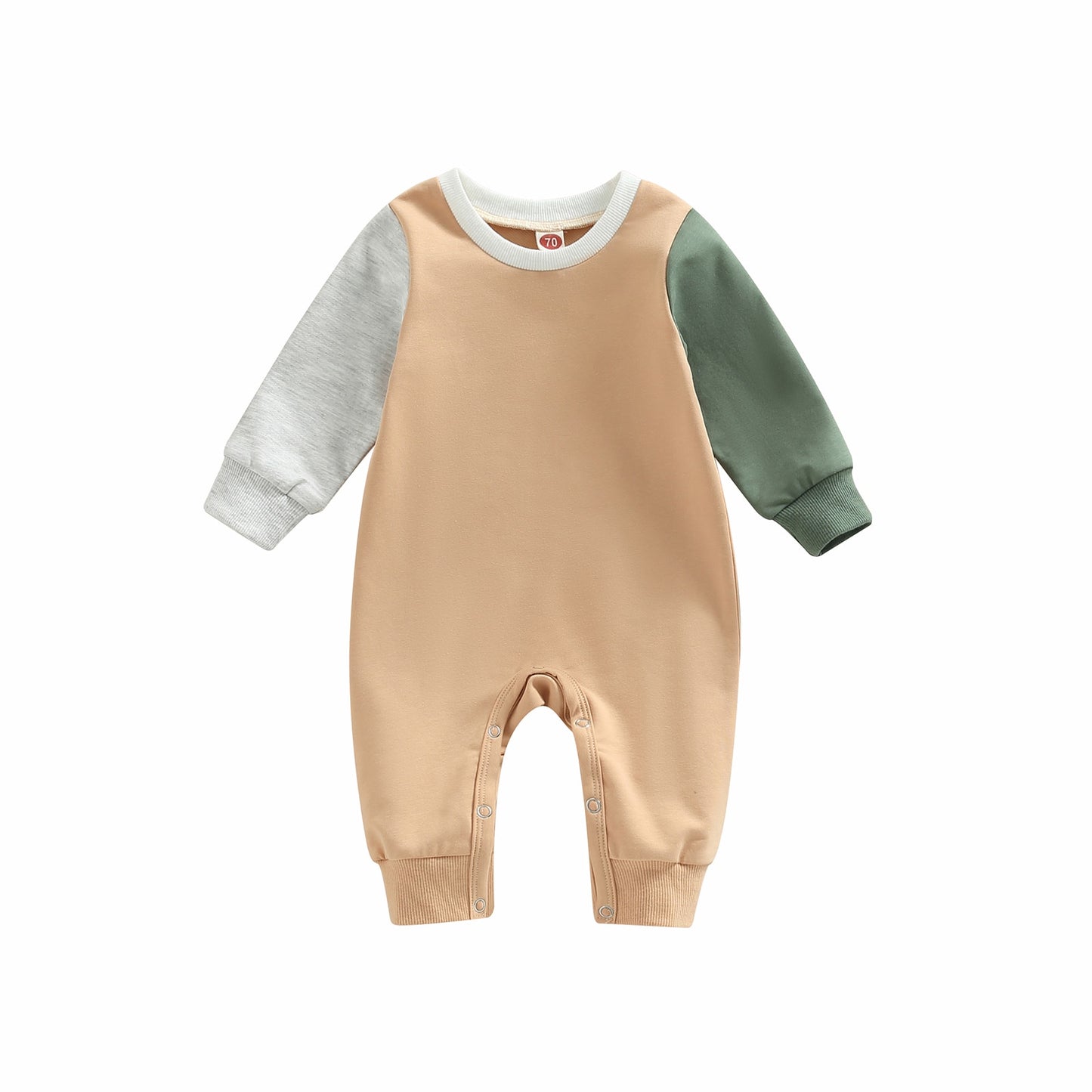 Children's Jumpsuit Colored Sleeves