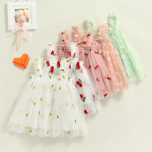 Children's Dress Tulle Prints