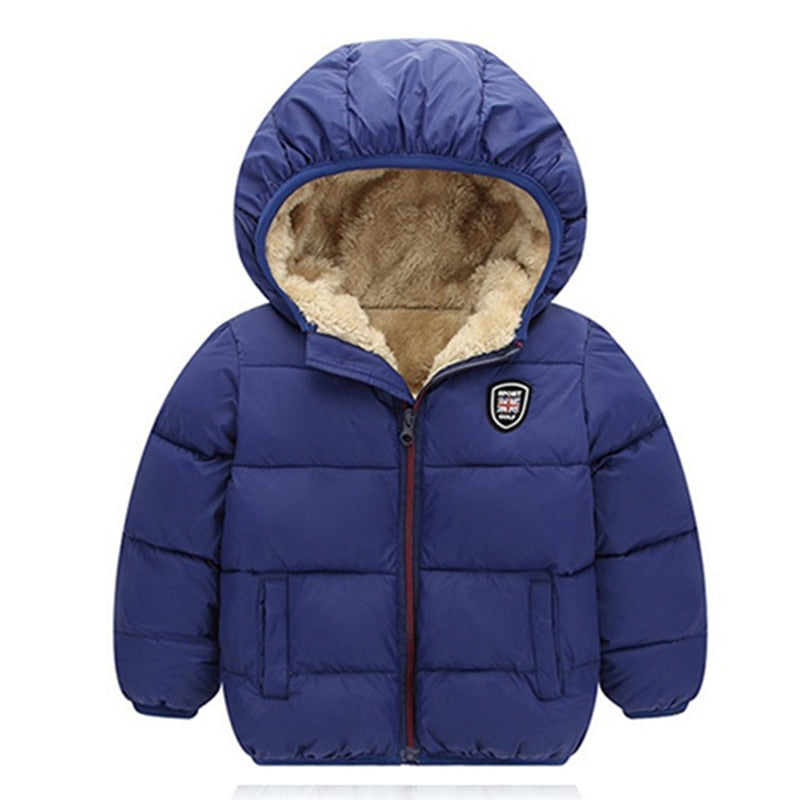 Warm Padded Children's Jacket Colors