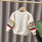 Boy Knitting Cover Jacket Spring and Autumn New Child Top Children's Leisure