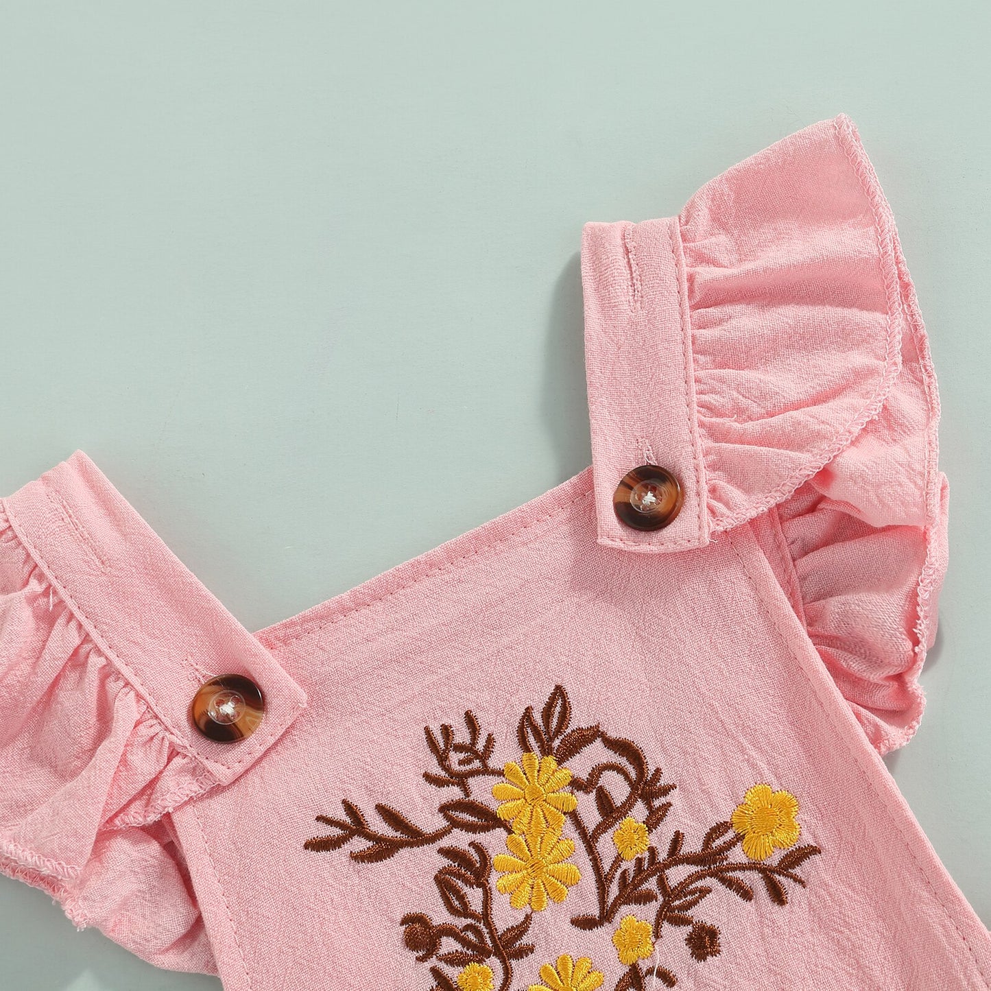 Embroidered Children's Bodysuit