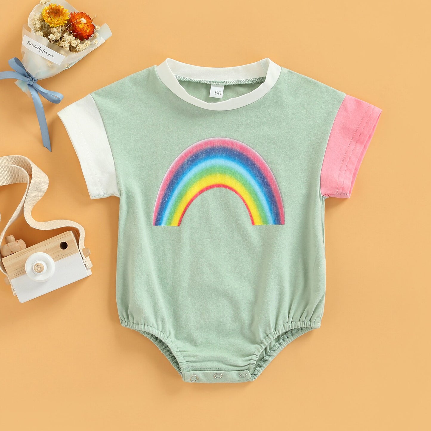 Rainbow Bodysuit/Romper