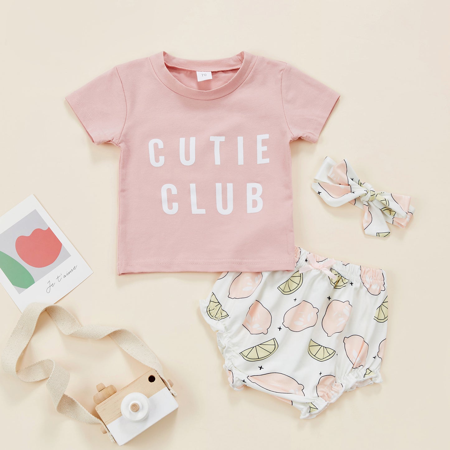 3 Piece Cute Set