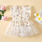 White Flowery Dress