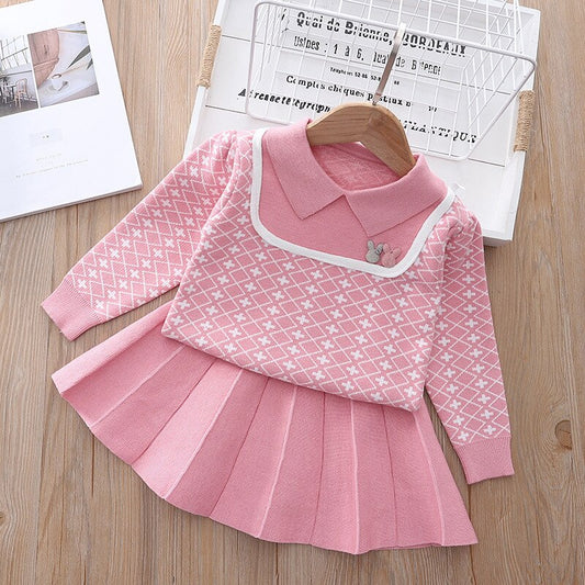 Skirt  Set Pink/Red