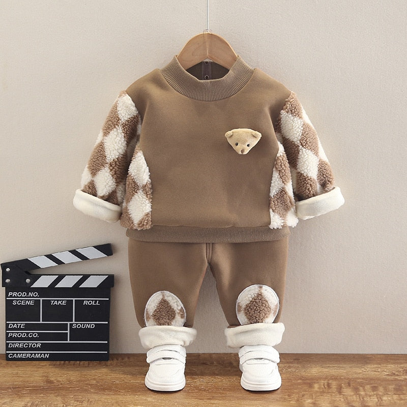 Bear Children's Sweatshirt Set