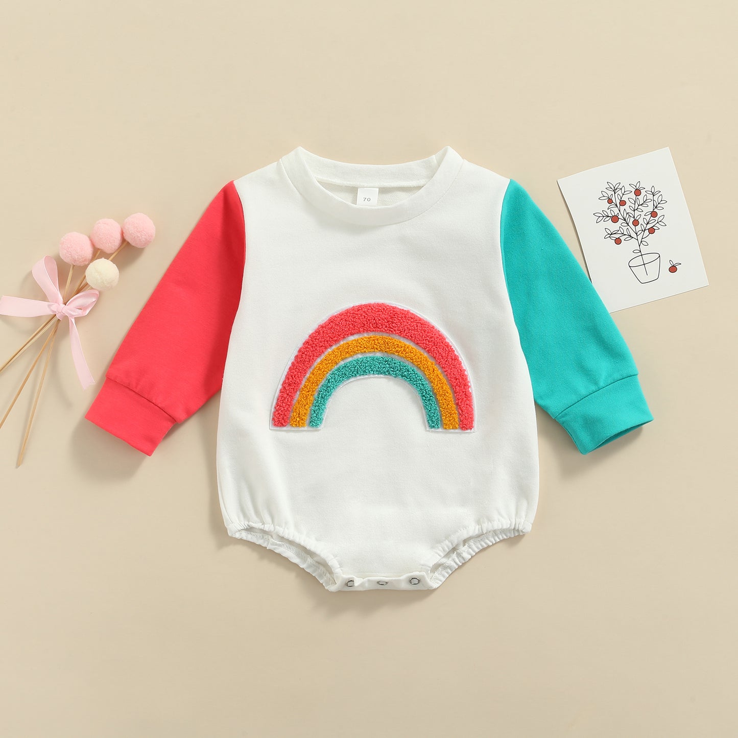 Rainbow Bodysuit / Romper